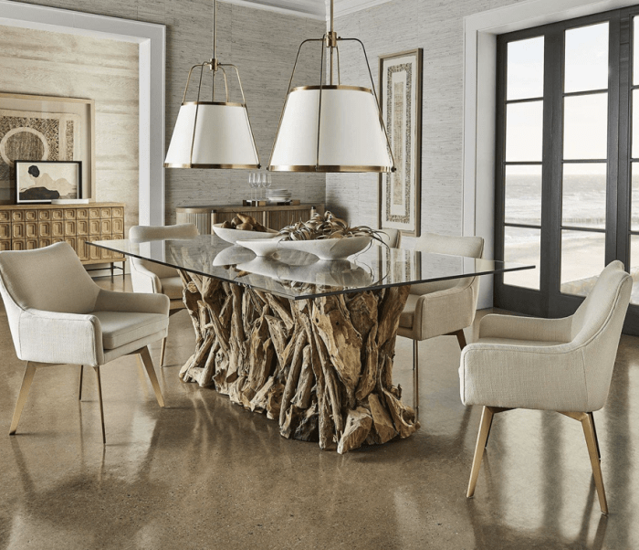 Uttermost R25215 Teak Root Dining Table - Image 2